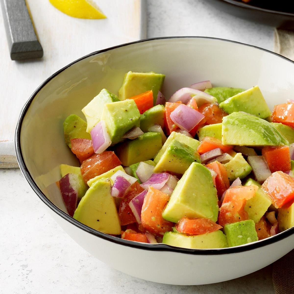 Easy Tomato Avocado Salad Recipe How to Make It Taste of Home