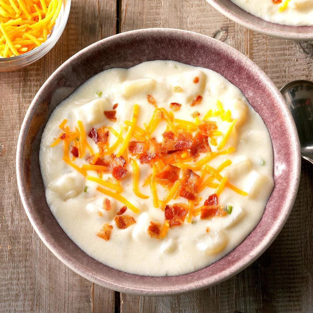 Inspired by: Baked Potato Soup