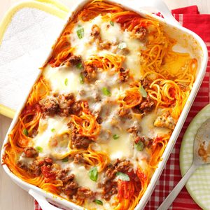 Favorite Baked Spaghetti