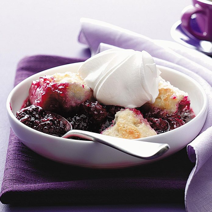 Favorite Blackberry Cobbler