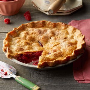 Favorite Fresh Raspberry Pie