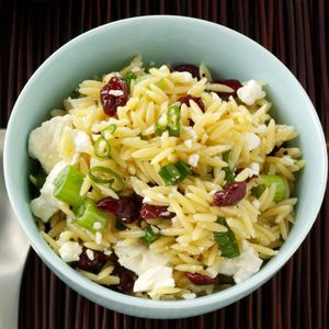 Feta & Cranberry Orzo Salad