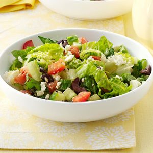 Feta Romaine Salad