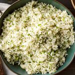 Flavorful Green Rice