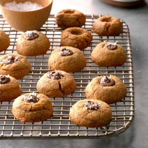 Flourless Peanut Butter Thumbprints