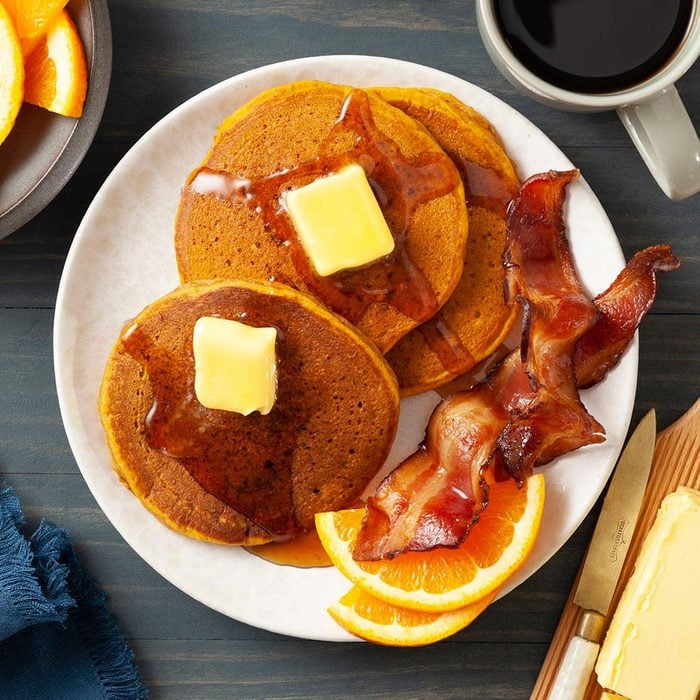 Fluffy Pumpkin Pancakes