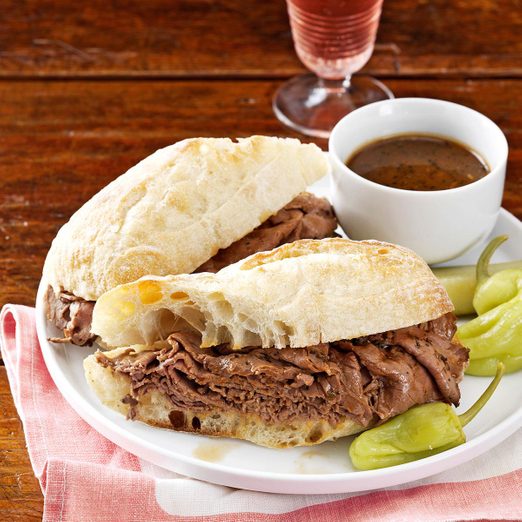French Dip Subs With Beer Dipping Sauce Exps138770 Cw2235114a10 11 Rms 2