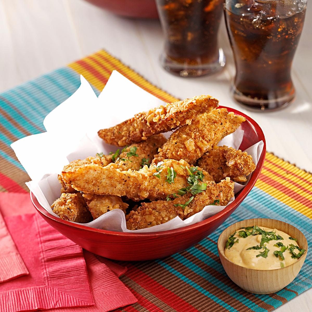 Fried Chicken Strips Recipe | Taste of Home