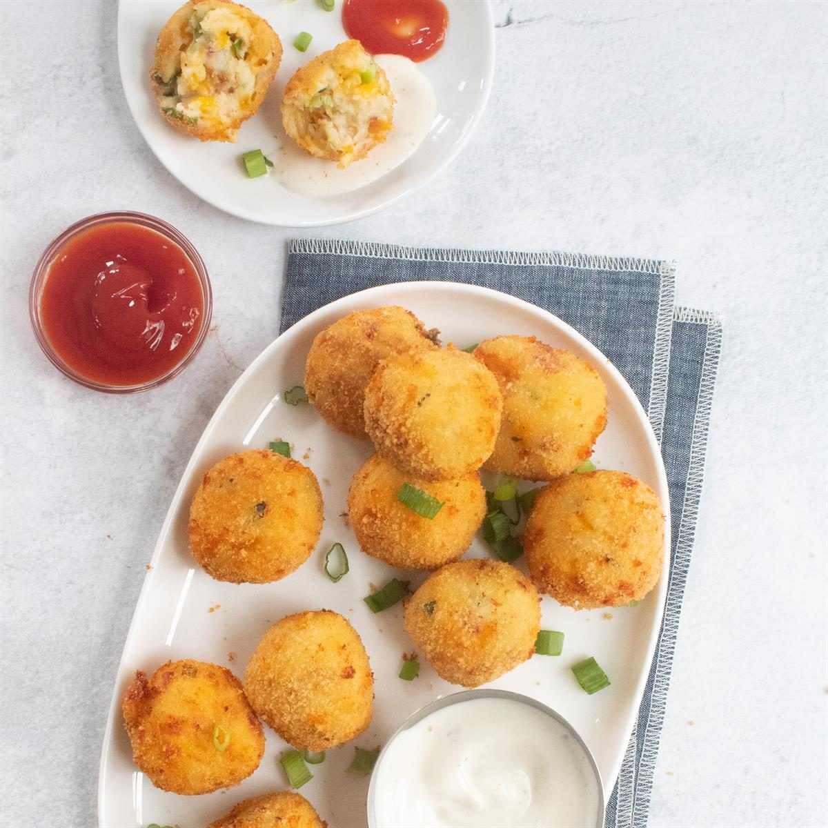 Fried Mashed Potato Balls Recipe: How to Make It | Taste of Home