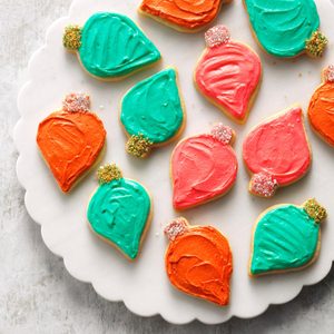 Frosted Cutout Sugar Cookies