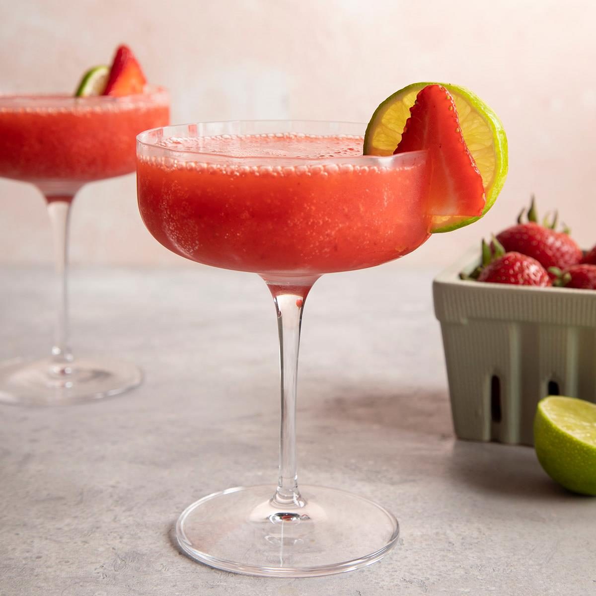 Frozen Strawberry Daiquiris