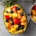 Fruit Salad in a Pineapple Boat