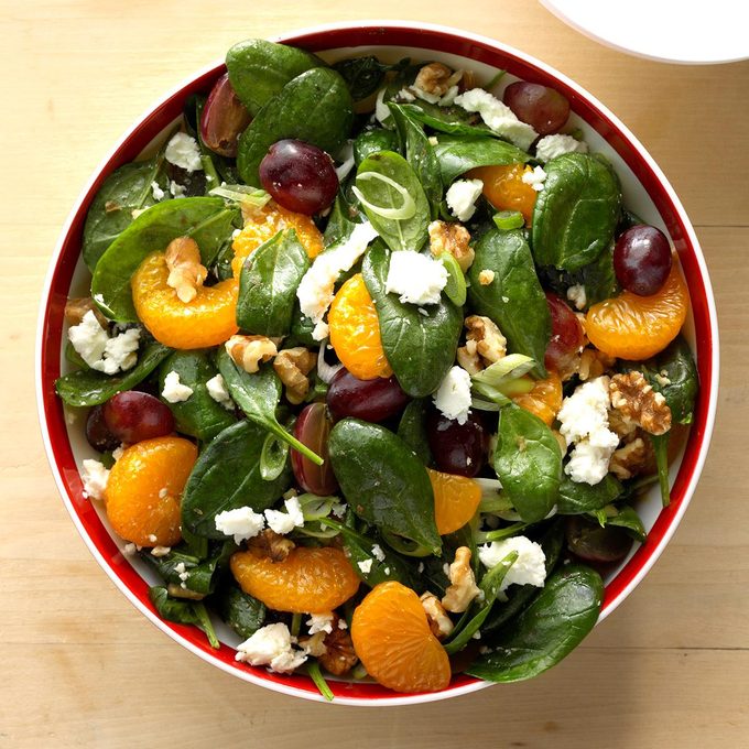 Fruit & Spinach Salad