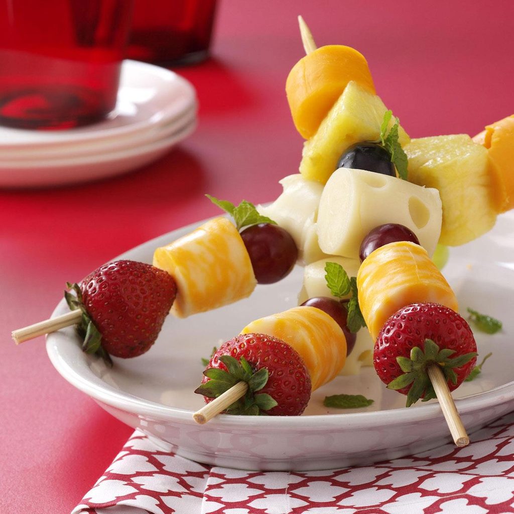 Fruit 'n' Cheese Kabobs