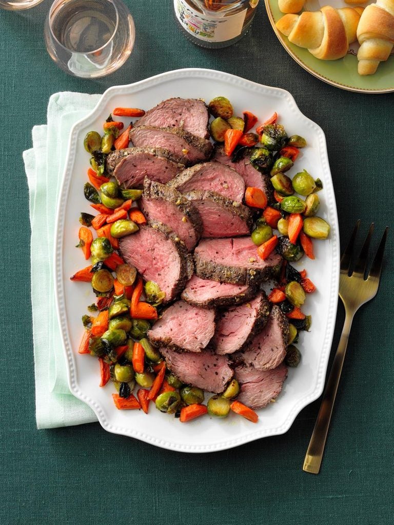 Garlic Herbed Beef Tenderloin