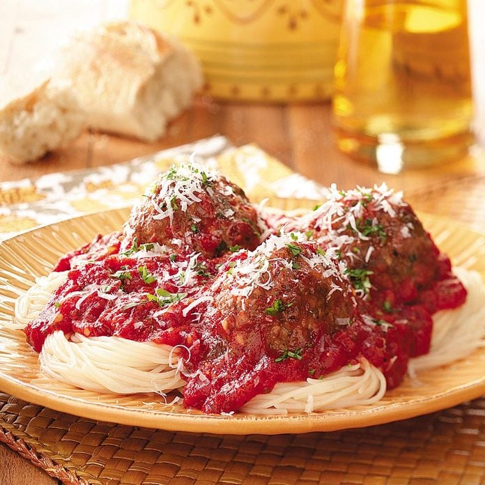 Garlic Lover’s Meatballs and Sauce