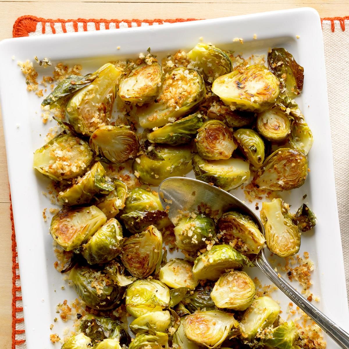 Garlic-Rosemary Brussels Sprouts