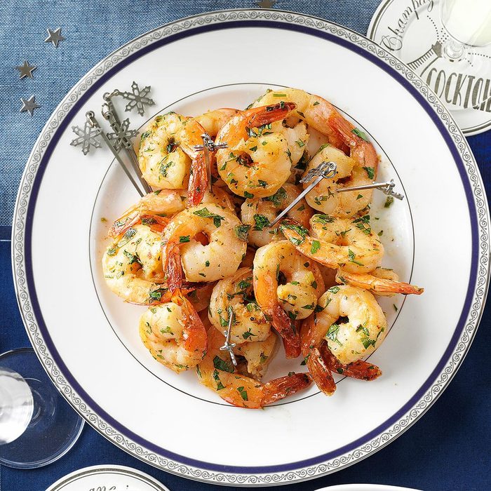 Garlicky Herbed Shrimp