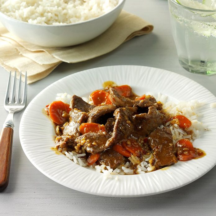 Ginger Beef Stir-Fry