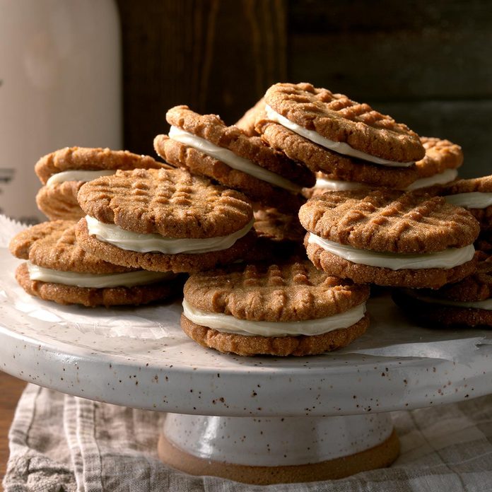 Ginger Creme Sandwich Cookies