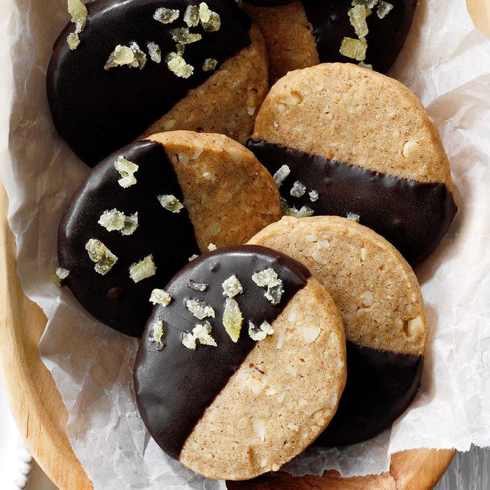 Ginger & Maple Macadamia Nut Cookies