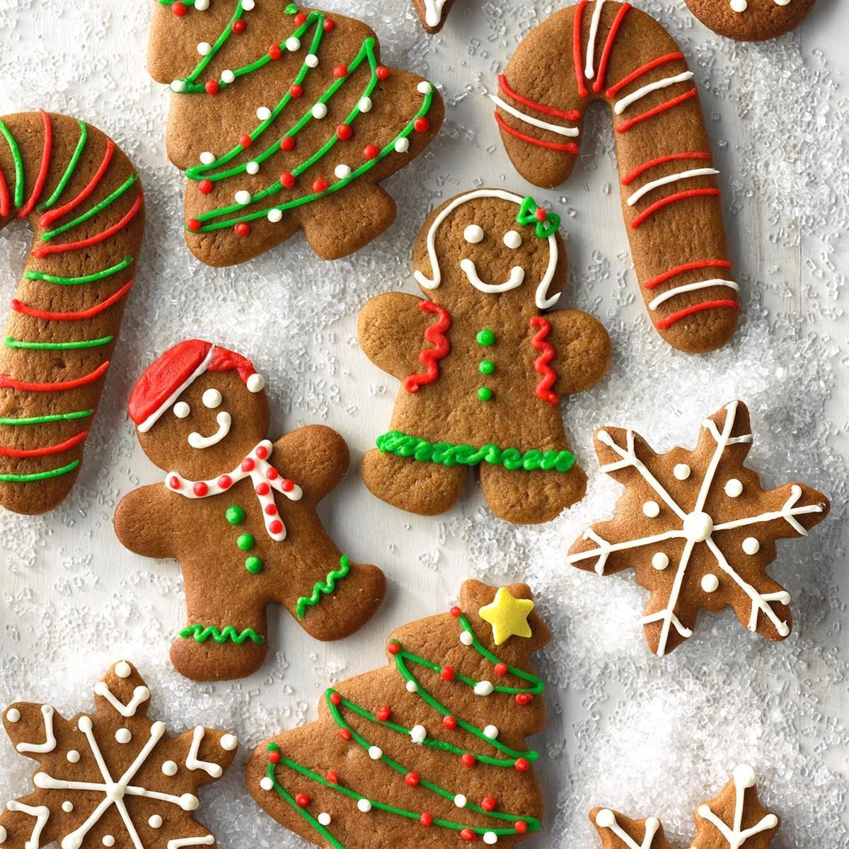 Gingerbread Cutout Cookies Recipe | Taste of Home