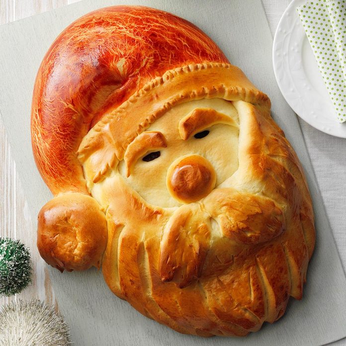 Golden Santa Bread