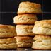 Golden Sourdough Biscuits