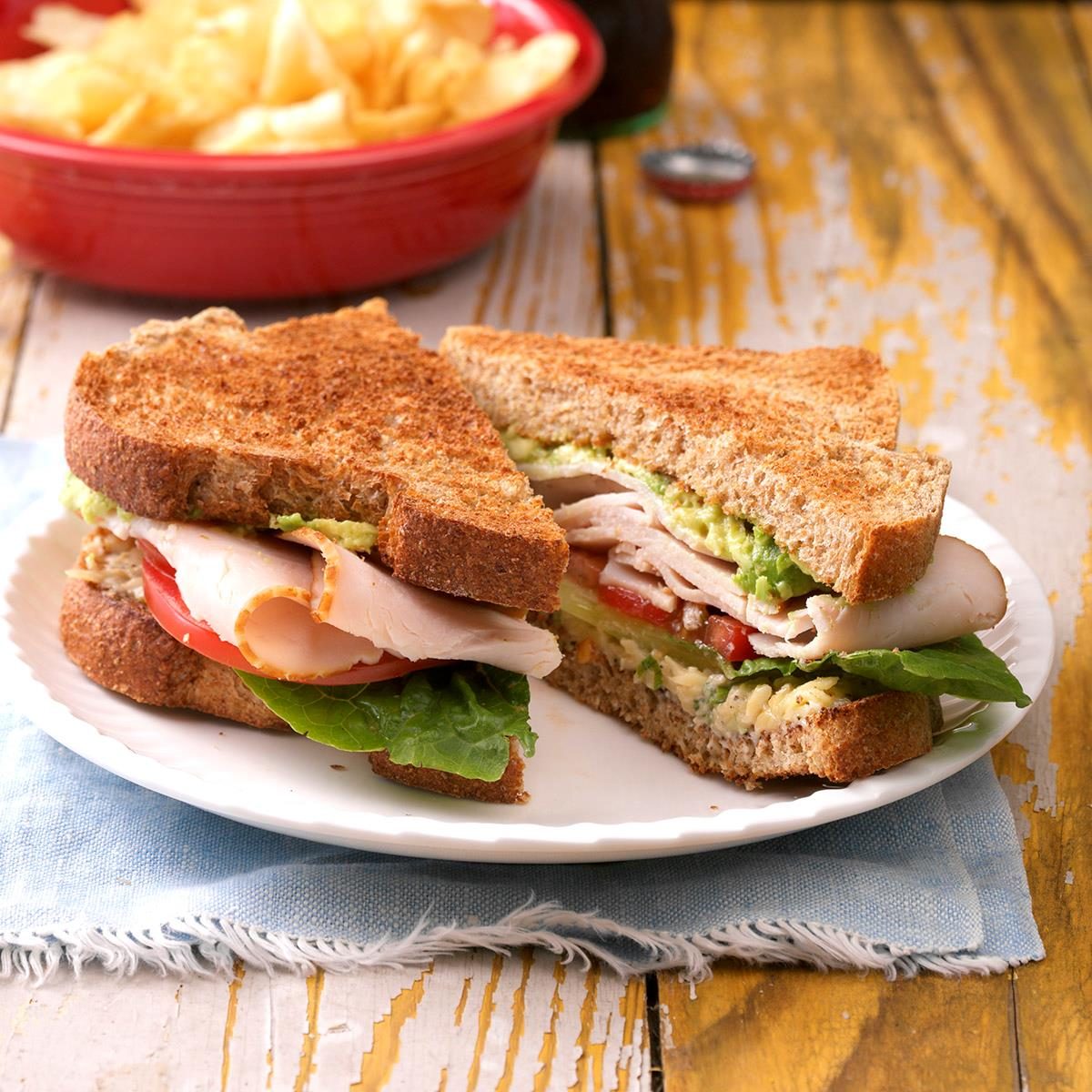 Inspired by: Roasted Turkey & Avocado BLT Sandwich