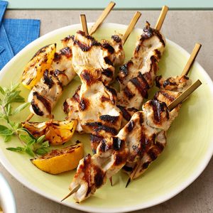 Greek Chicken Kabobs