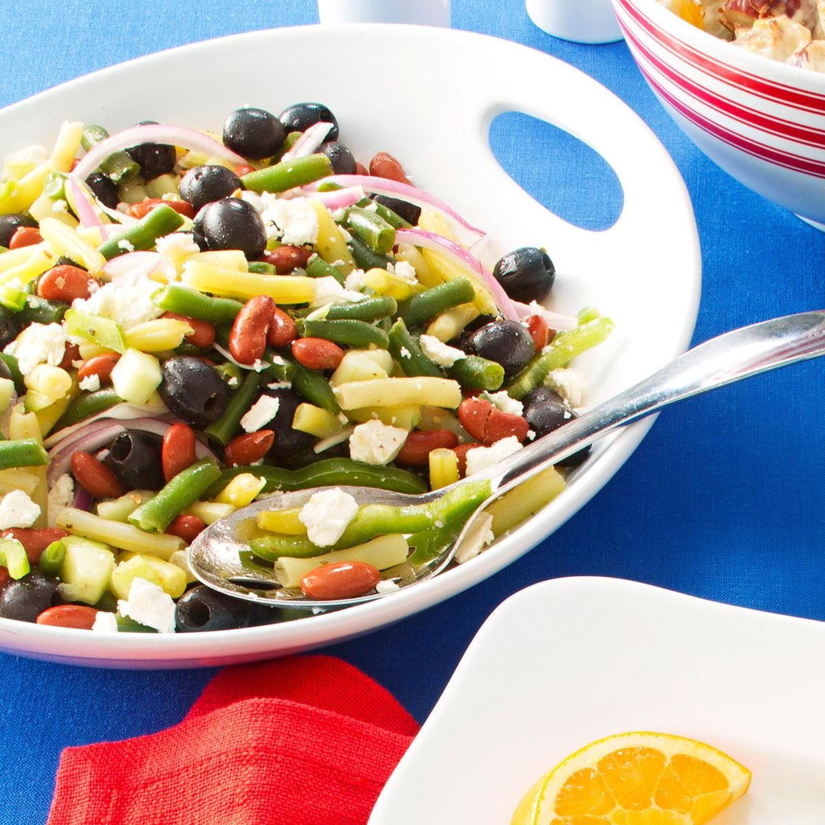 Greek Three-Bean Salad