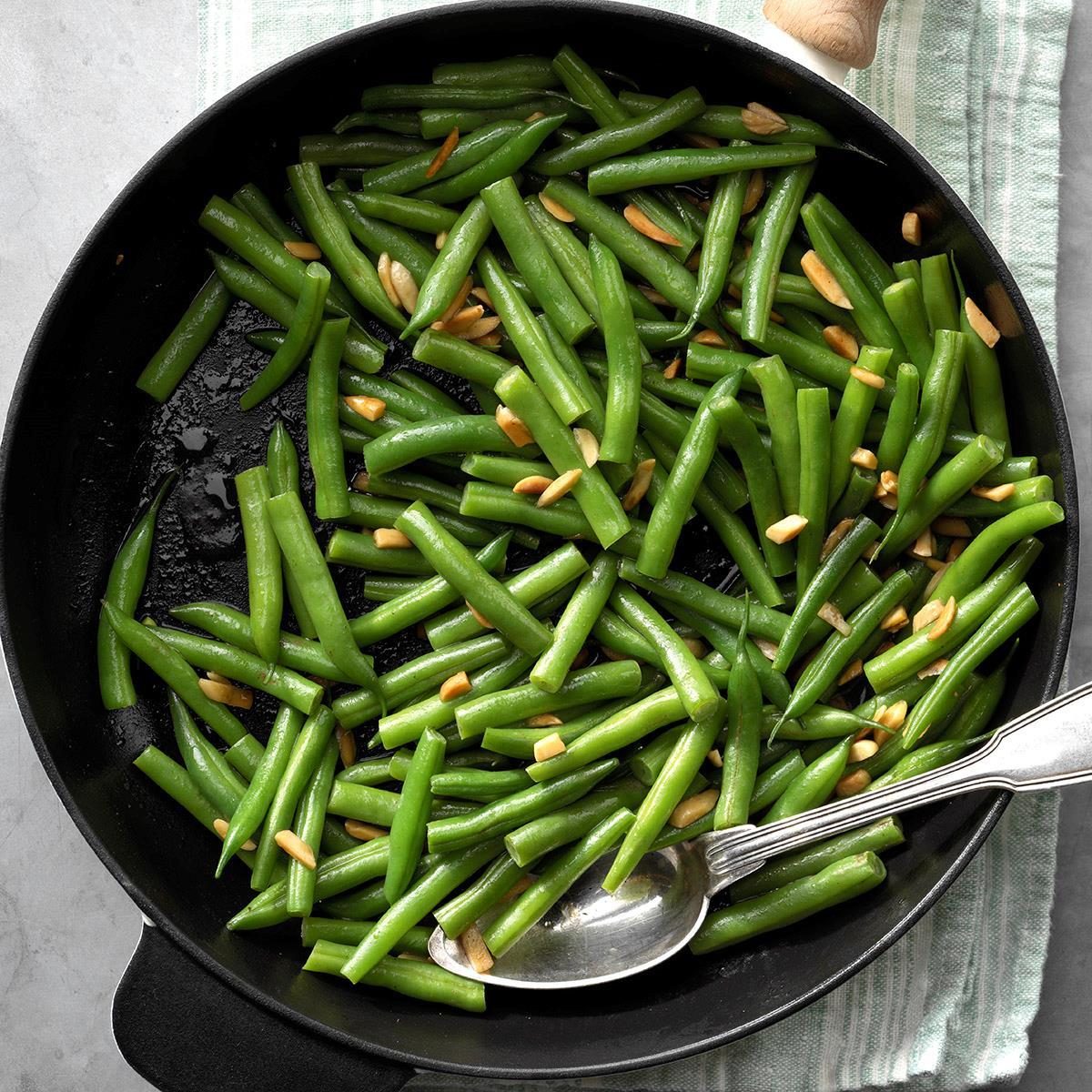 Green Beans Amandine