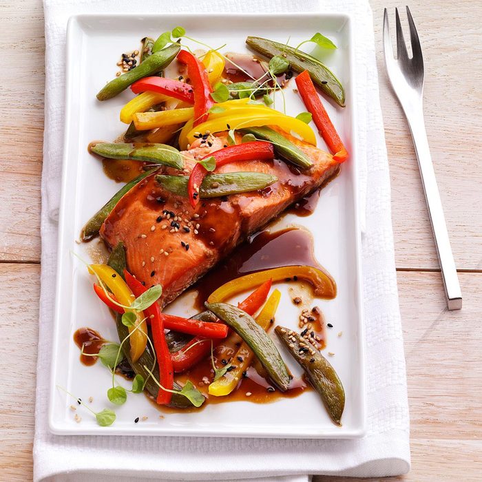 Grilled Asian Salmon Packets