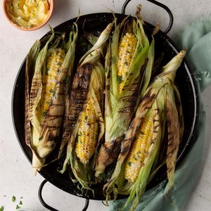 Grilled Corn in Husks