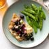 Grilled Halibut with Blueberry Salsa