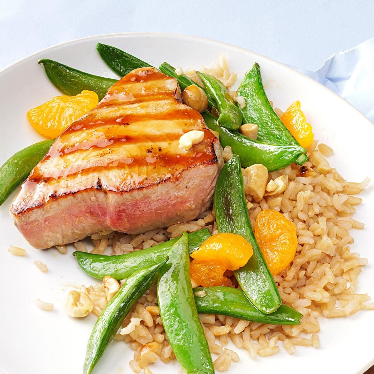 Grilled Tuna Steaks