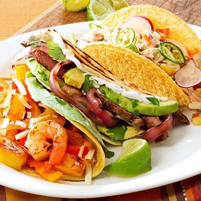 Grilled Steak & Onion Tacos