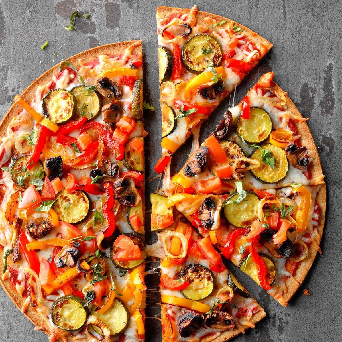 Grilled Veggie Pizza