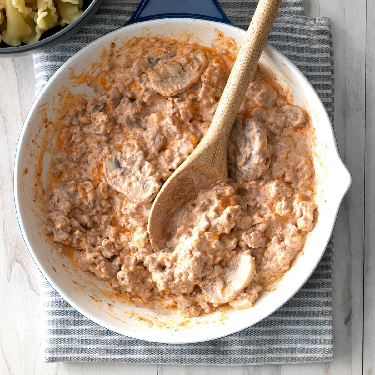 Ground Beef Stroganoff