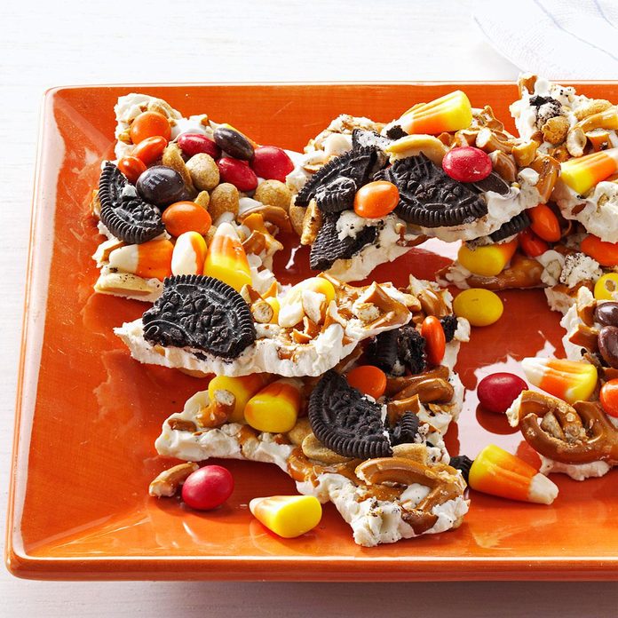 Halloween Candy Bark