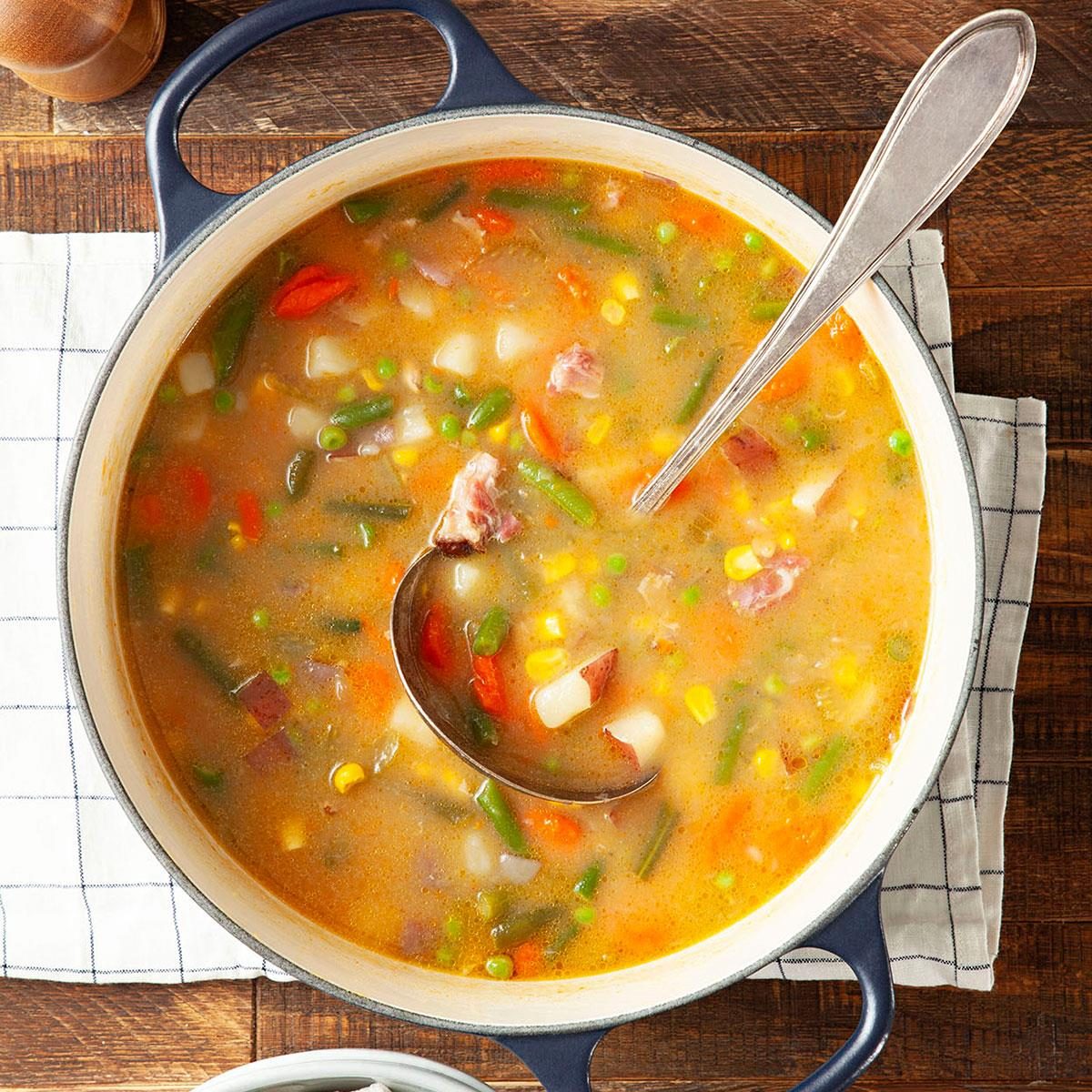 Ham and Vegetable Soup Recipe: How to Make It