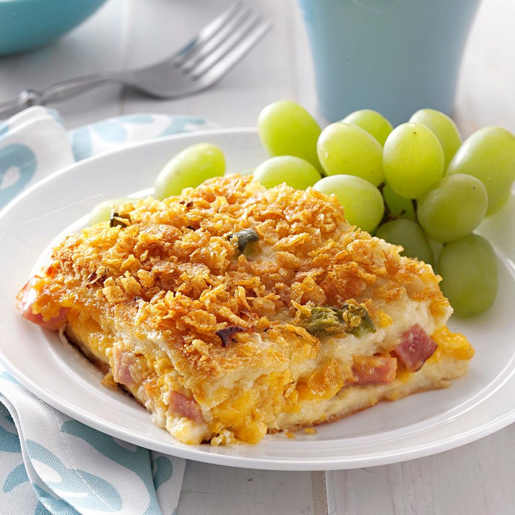 Ham ‘n’ Cheese Strata