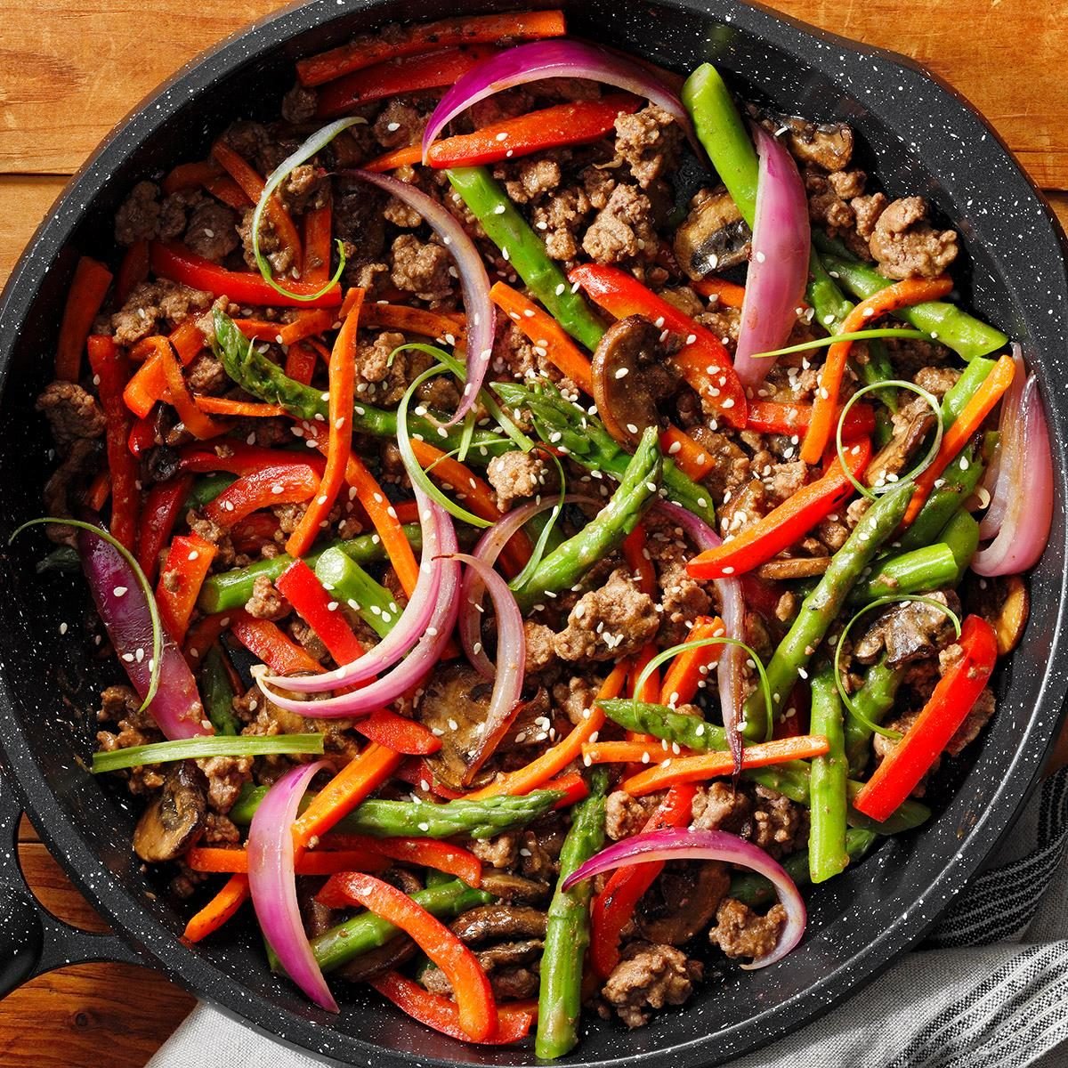 Hamburger Stir-Fry