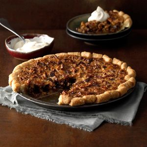 Hazelnut Pecan Pie