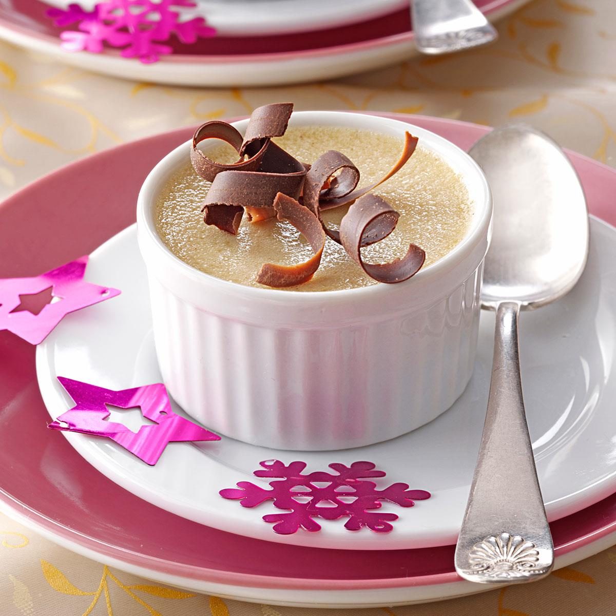 Hazelnut Pots de Creme