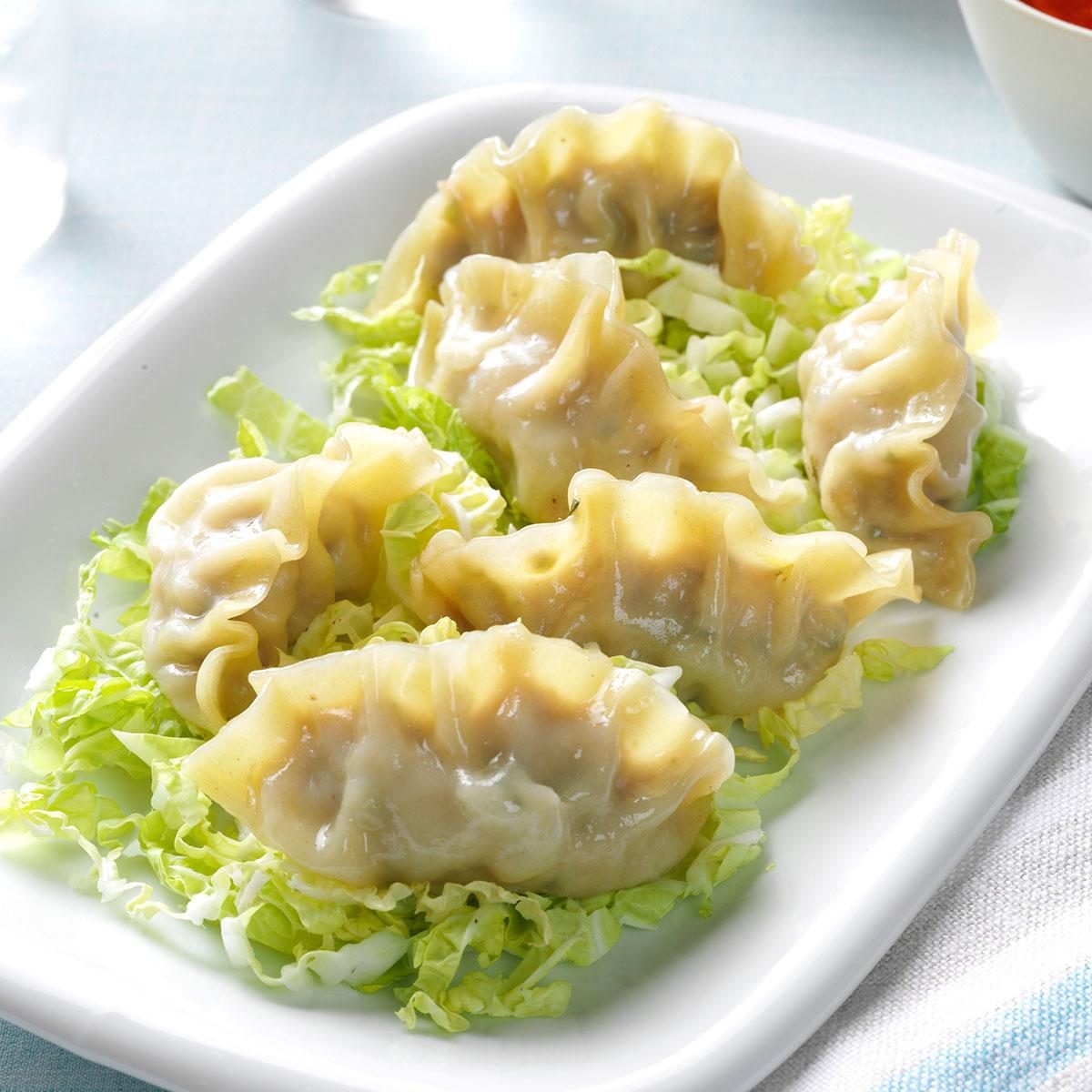 Healthy Steamed Dumplings