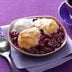 Healthy Triple Berry Cobbler