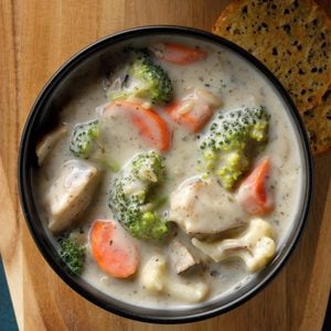 Hearty Chicken & Wild Rice Soup