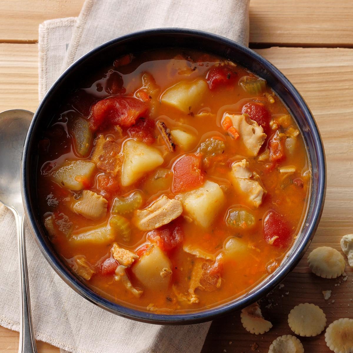 Hearty Manhattan Clam Chowder