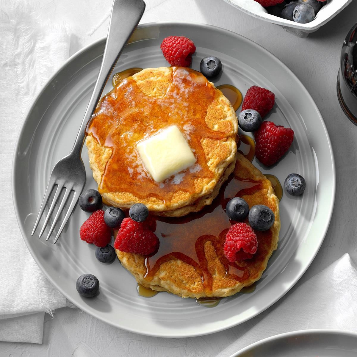 Hearty Multigrain Pancakes Recipe: How to Make It | Taste of Home